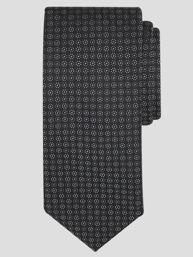 Awearness Kenneth Cole Narrow Pinpoint Silk Tie | Ties | Men's Wearhouse