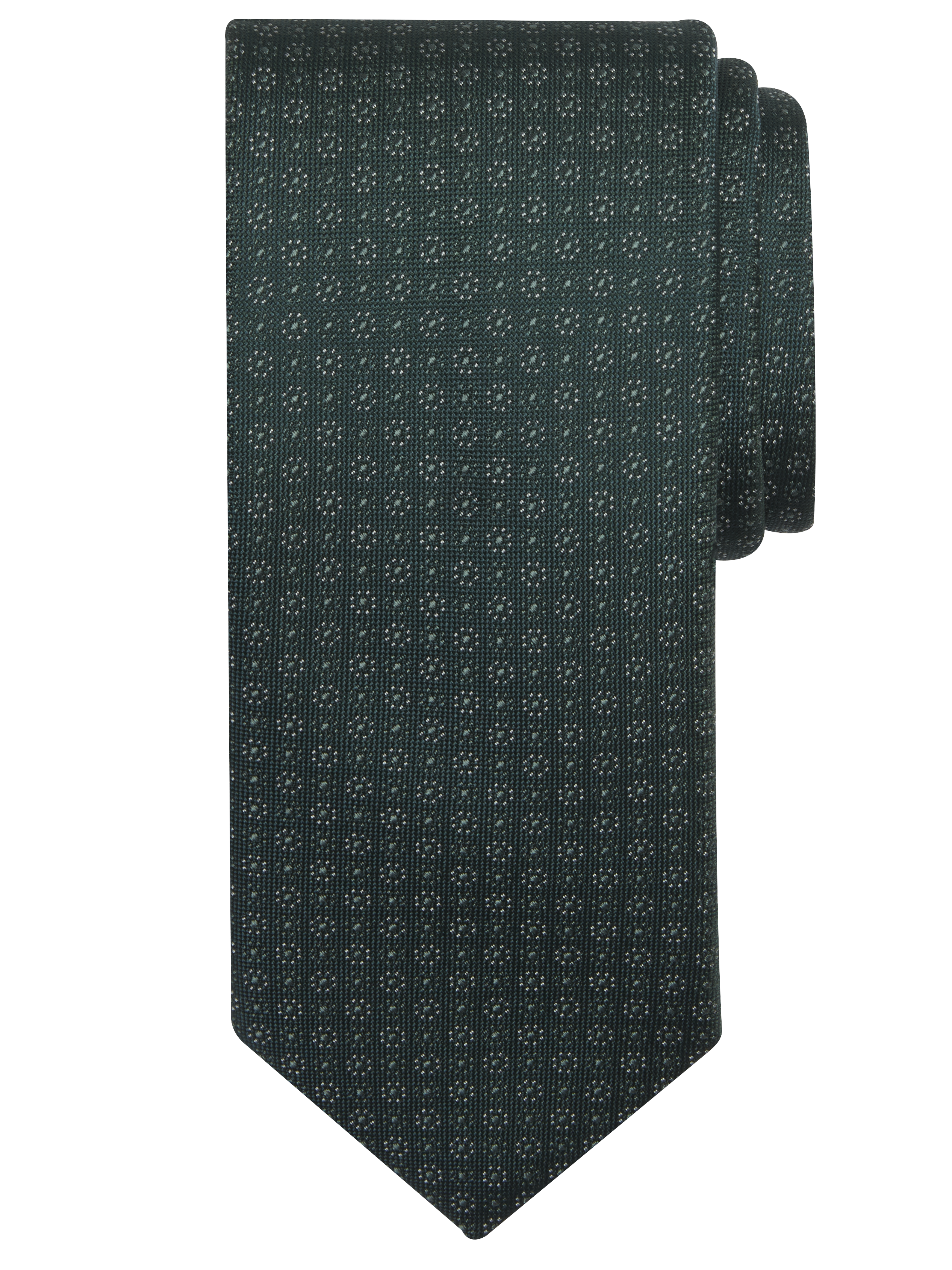 Narrow Pinpoint Silk Tie