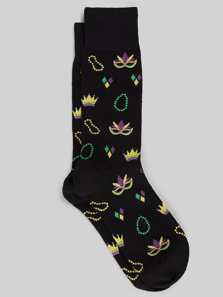 Egara Mardi Gras Socks