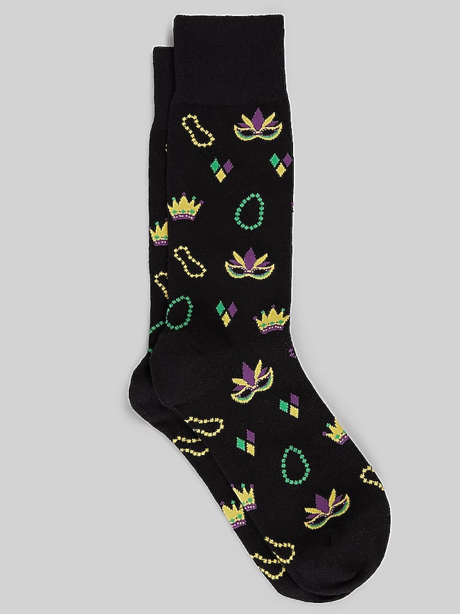 Egara Mardi Gras Socks
