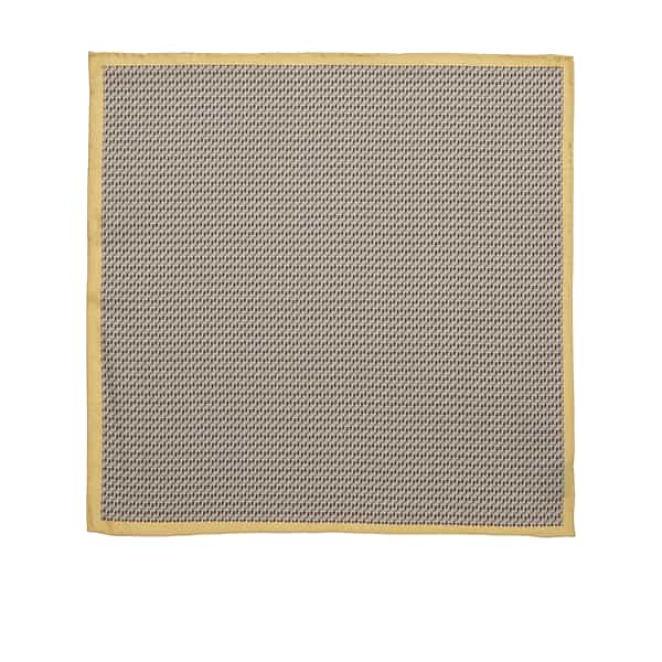 Pronto Uomo Men's Octagon Silk Pocket Square Gold - Size: One Size - Only Available at Men's Wearhouse TMW80P180040