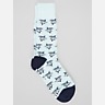 Egara Sharks Socks, 1-Pair