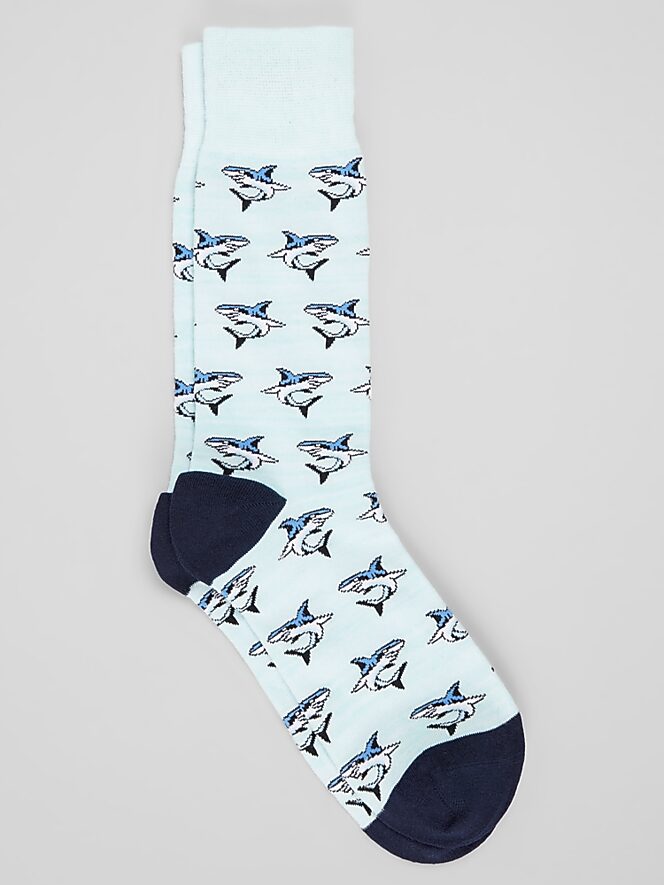 Egara Sharks Socks, 1-Pair