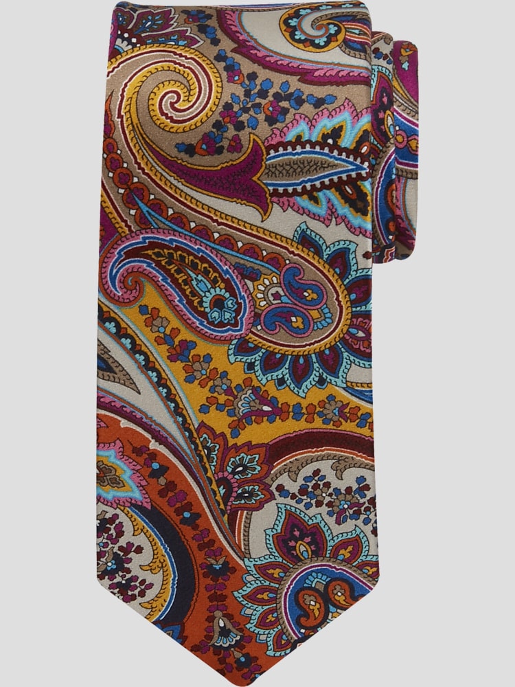 小物 TIGHTBOOTH PAISLEY TIE TERRACOTTA Immortal Paisley Tie Terracotta – Warm-Toned and Elegant Tie
