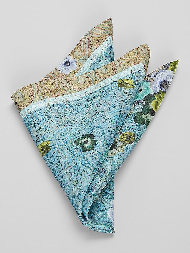 Joseph Abboud Floral Pocket Square