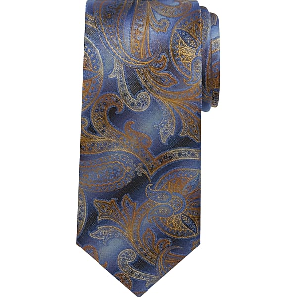 Pronto Uomo Men's Ombre Paisley Tie Gold - Size: XLONG - Only Available at Men's Wearhouse TMW816B80140