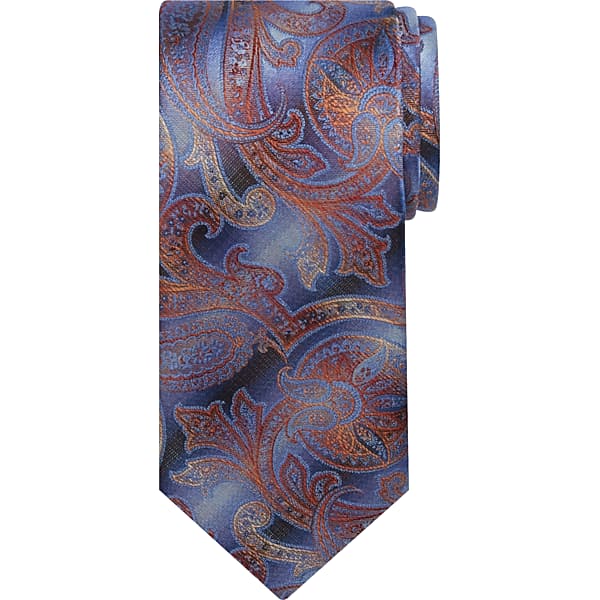 Pronto Uomo Men's Ombre Paisley Tie Rust - Size: XLONG - Only Available at Men's Wearhouse TMW816B80181