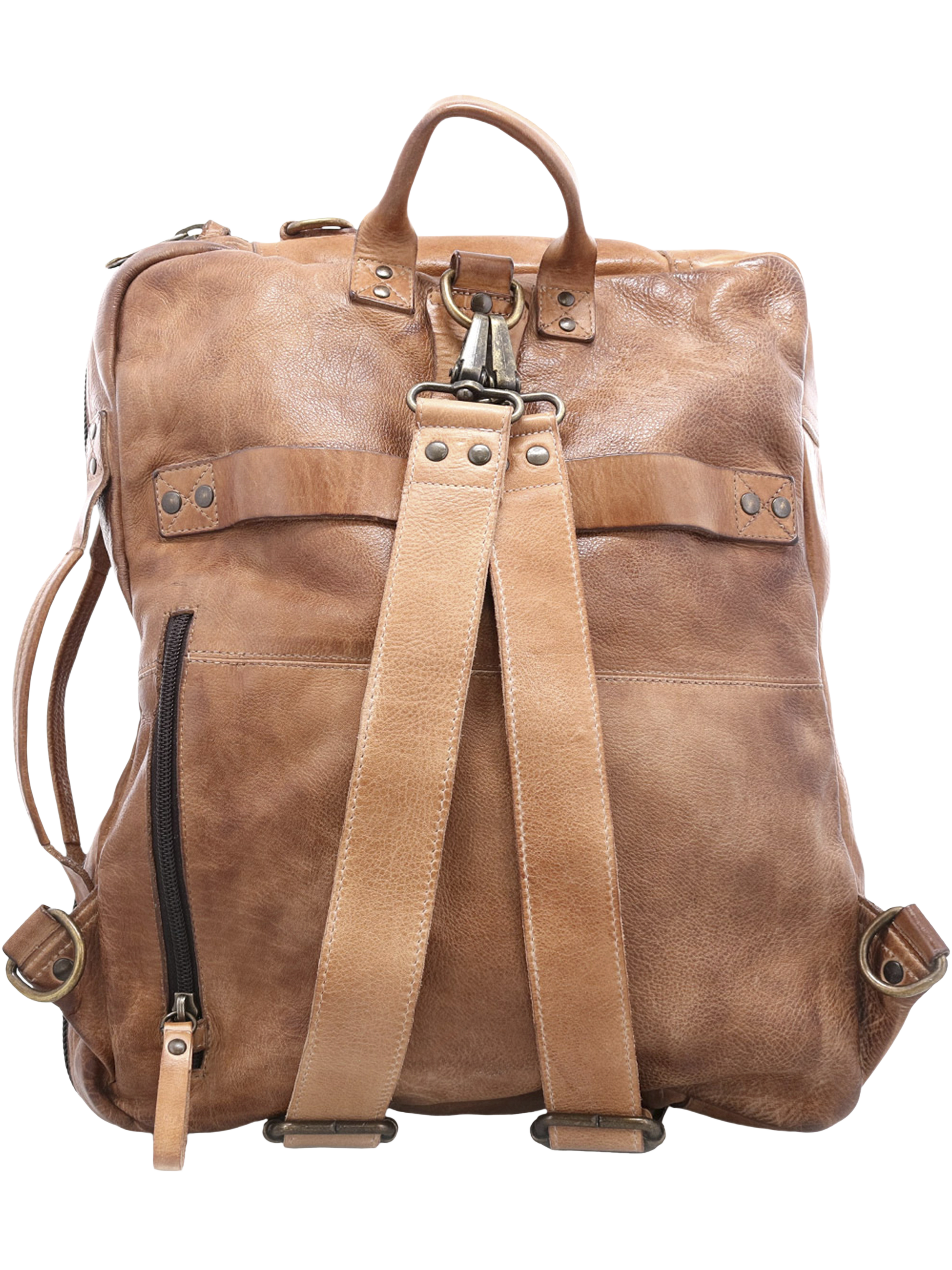 Socrates Leather Multiuse Backpack