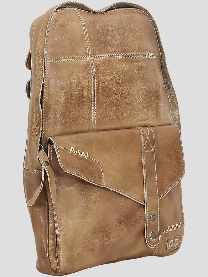 Bedstu Boss Leather Sling Crossbody Bag