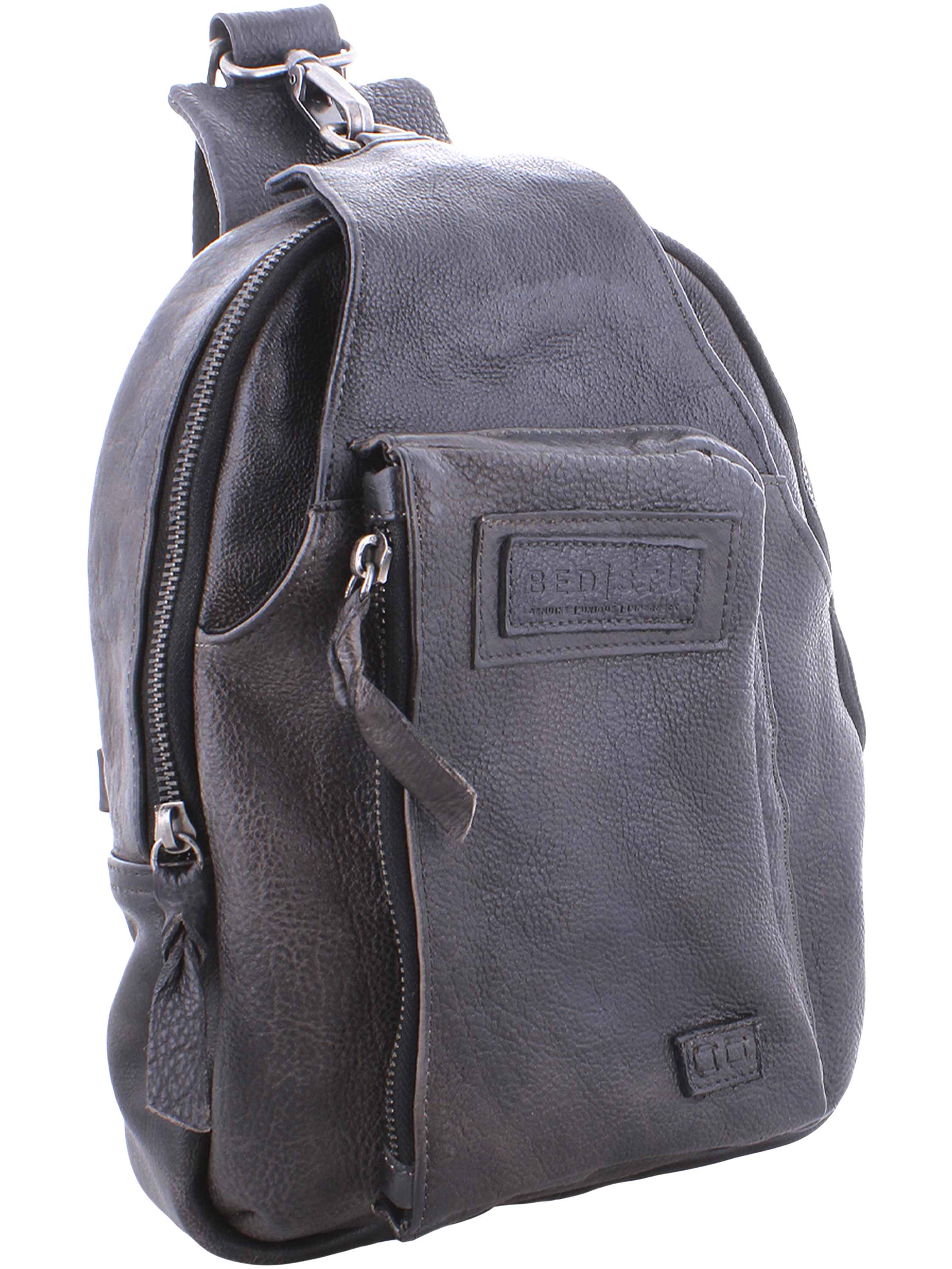 Beau Leather Convertible Crossbody Bag