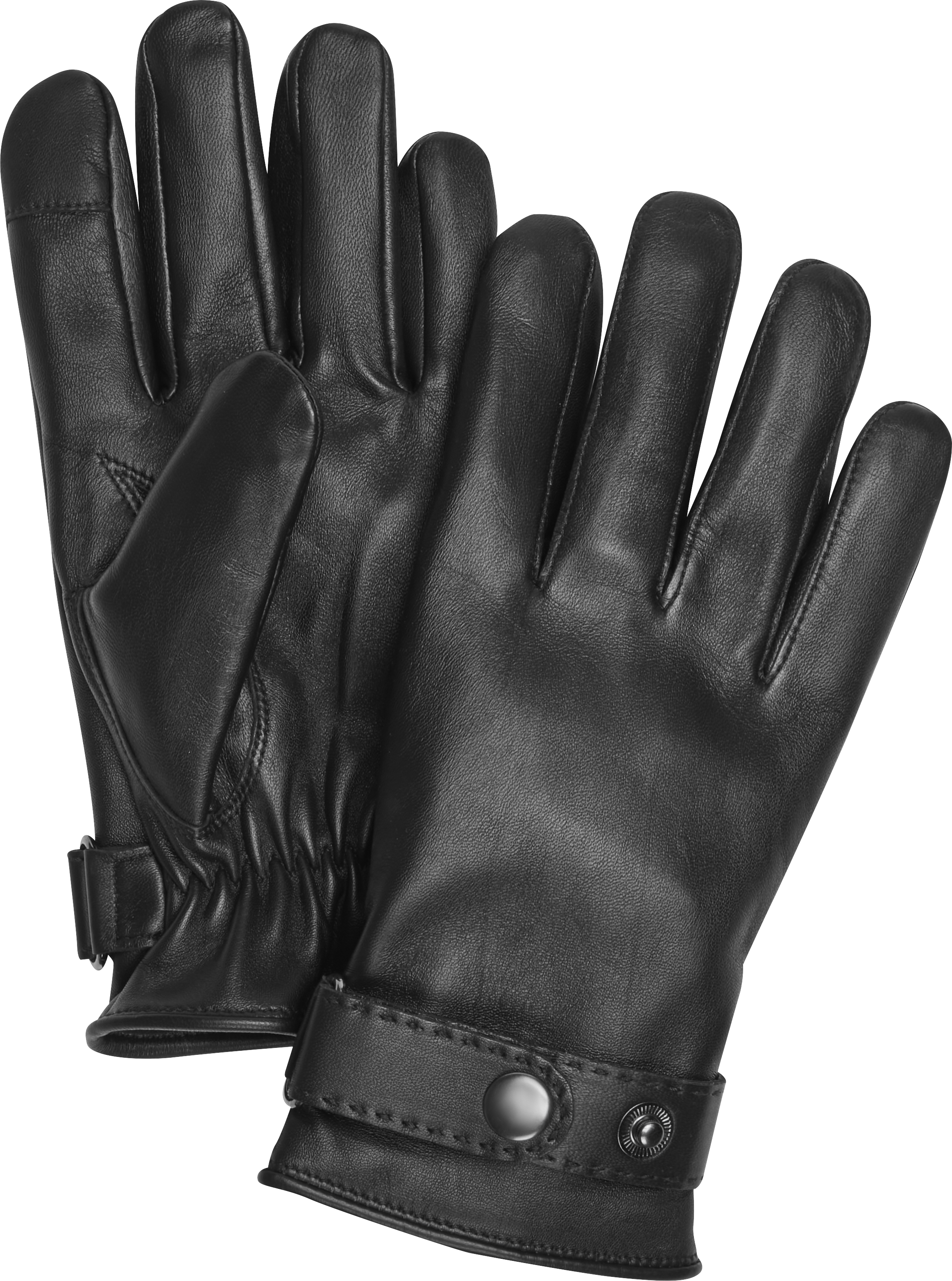 Wrist Strap Leather Gloves