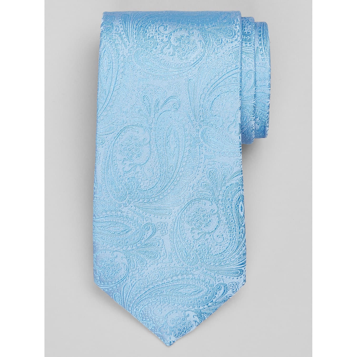 Joseph Abboud Men's Tonal Paisley Fancy Tie, Blue - Size: One Size