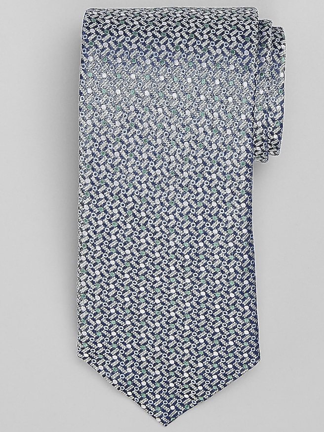 Joseph Abboud Bridged Dots Tie Green