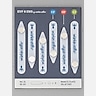 Wurkin Stiffs Collar Stays, 3-Pack