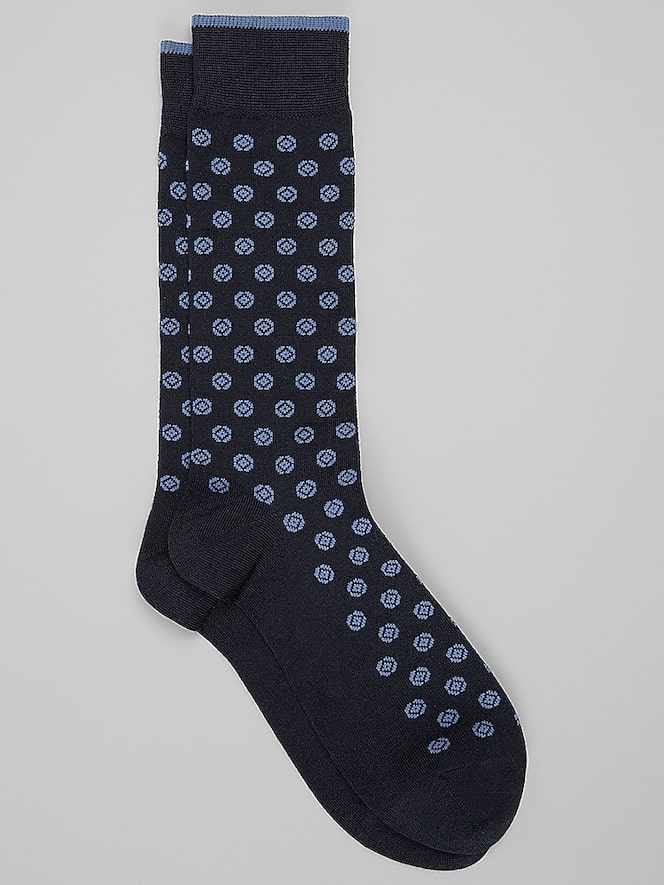 Joseph Abboud Hexagon Dot Socks, 1-Pair