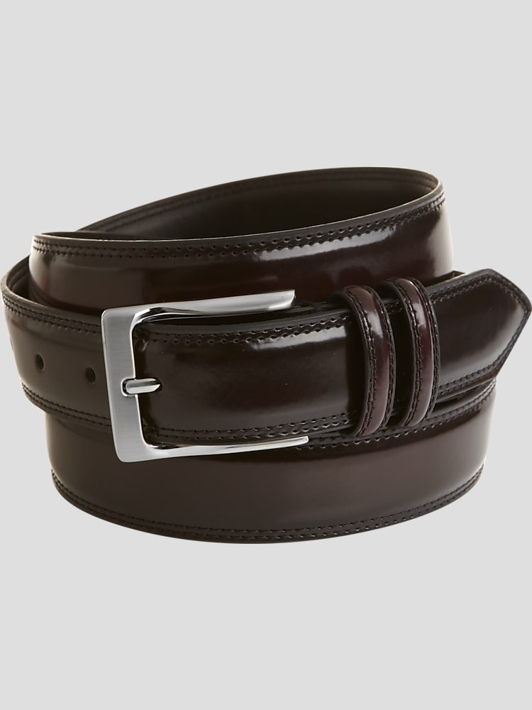 Mens leather discount belts sale
