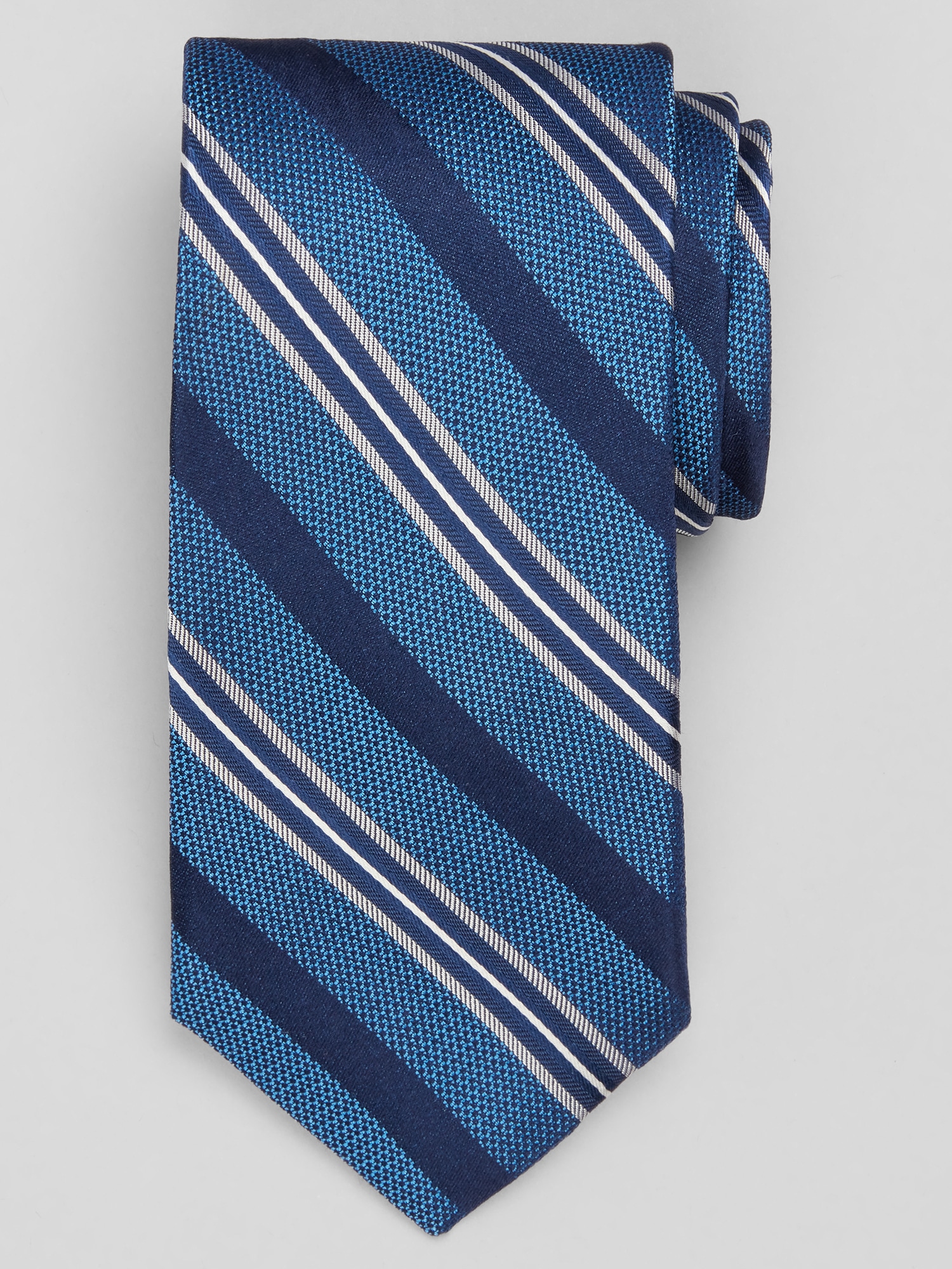 Joseph Abboud Textured Satin Stripe Tie