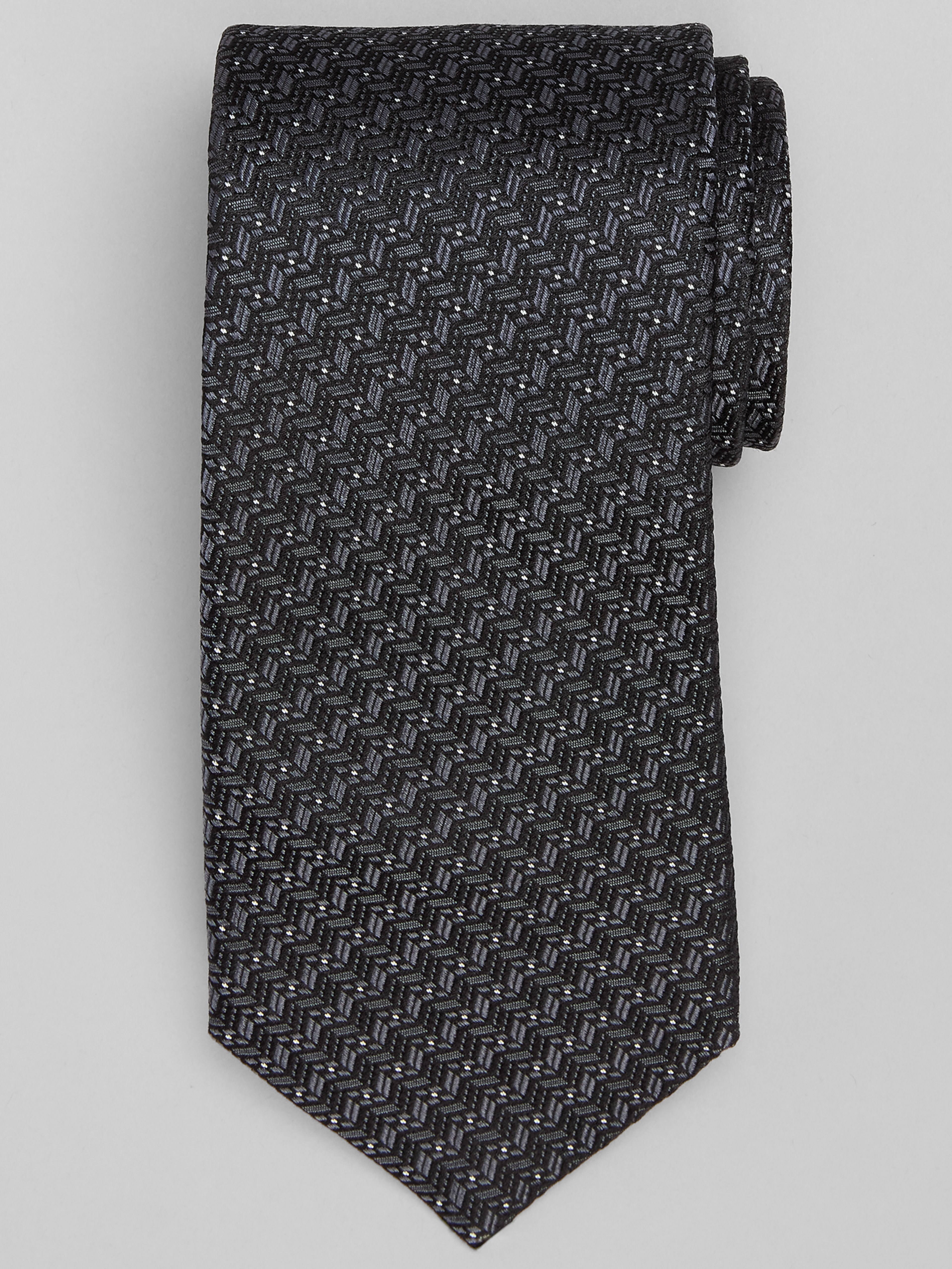 Chevron Dot Tie