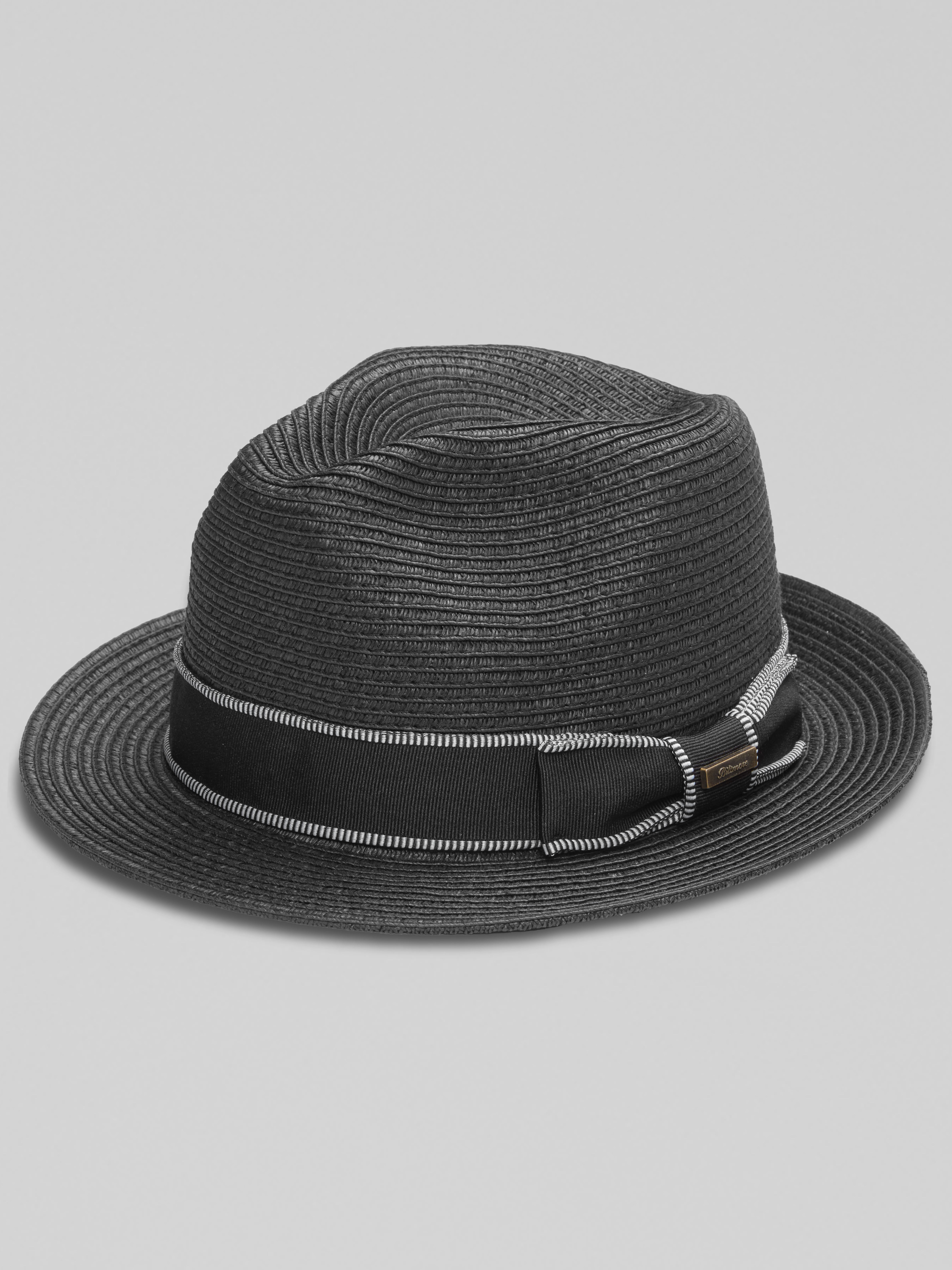 Holidays in The Mountain ブラックキャップ Black Felt Finish Western Cattleman Hat with Black Hat Band
