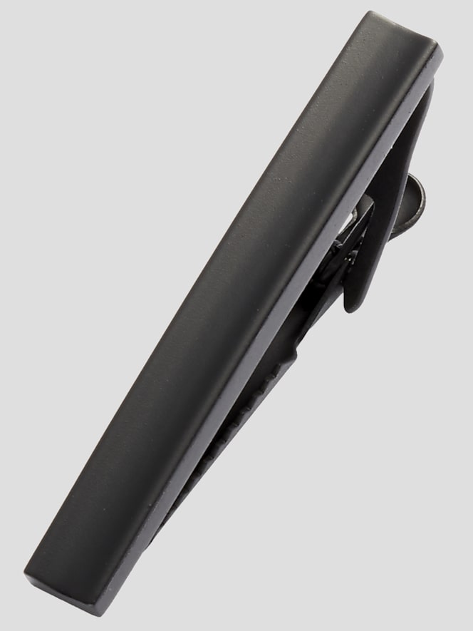 Pronto Uomo Minimalist Metal Dip Curve Tie Bar