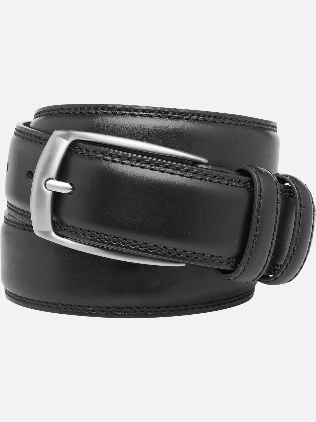 Men's Wearhouse Double Loop Leather Belt | All Clearance $39.99| Men's ...