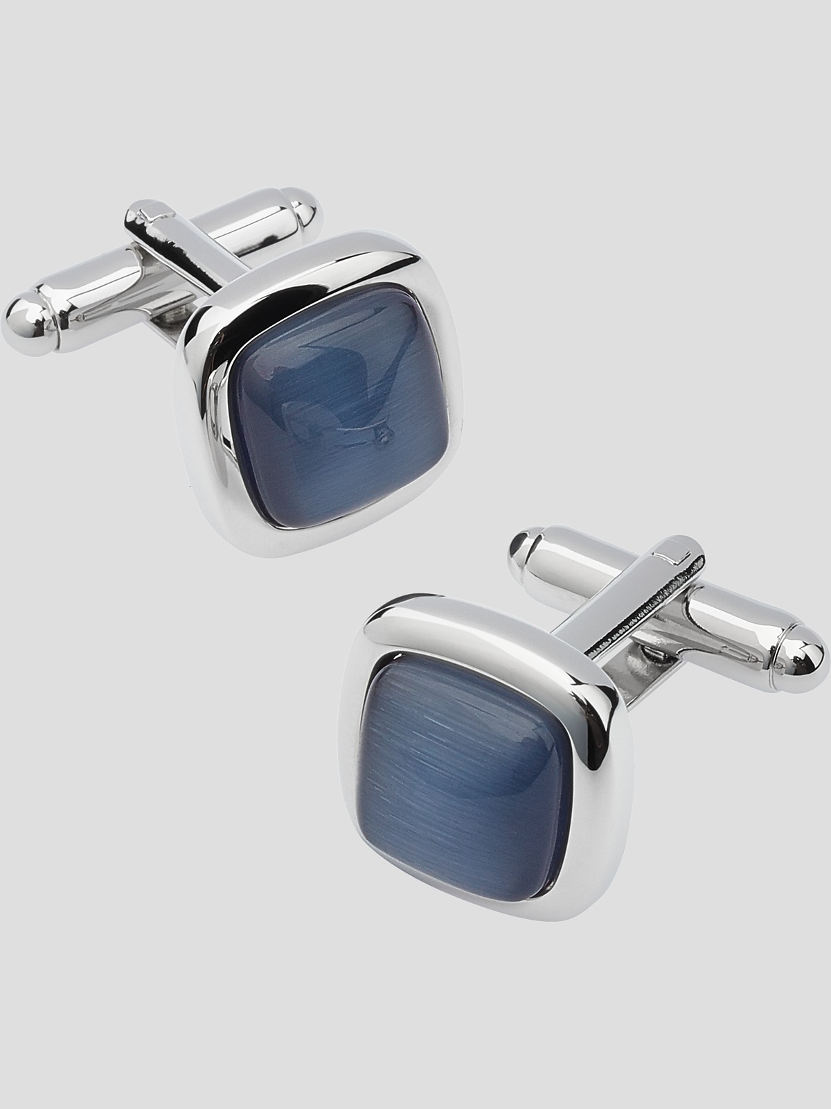 Pronto Uomo Silver Cufflinks Jewelry Men's Wearhouse
