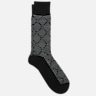 Pronto Uomo Diamond Stripe Socks, 1-pair