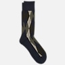 Pronto Uomo Diamond Pattern Socks, 1-pair