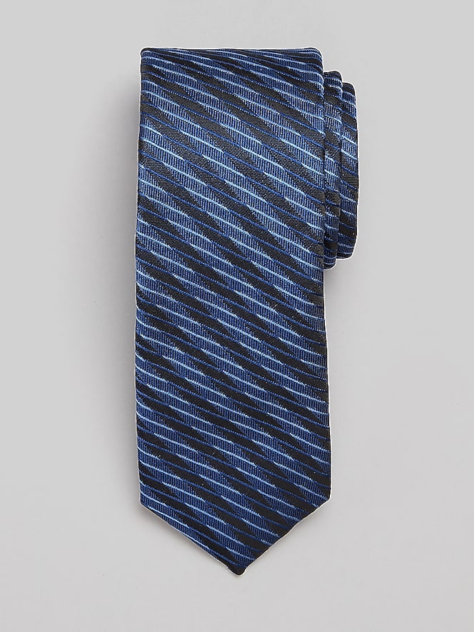 Egara Stripe On Stripe Tie