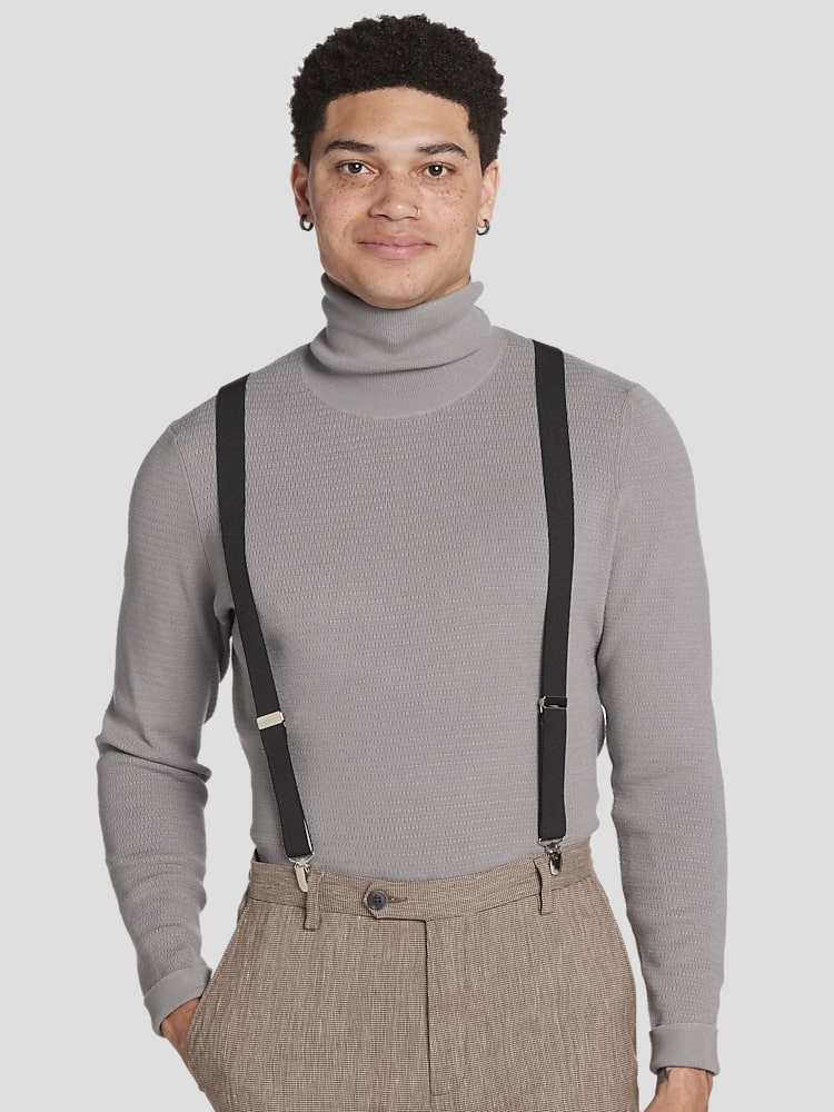 IORE SUSPENDERS PANTS グレー 36 Egara Adjustable Solid Clip Suspenders | Suspenders | Men's