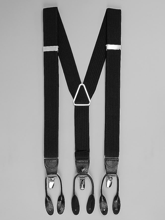 Joseph Abboud Solid Convertible Suspender