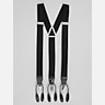 Joseph Abboud Big & Tall 35mm Solid Convertible Suspender