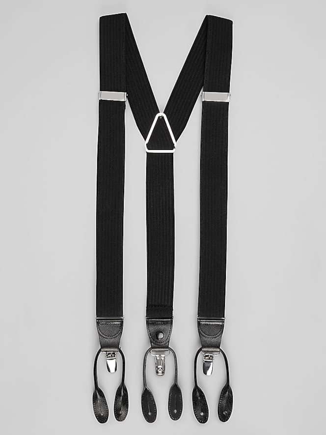 Joseph Abboud Big & Tall 35mm Solid Convertible Suspender