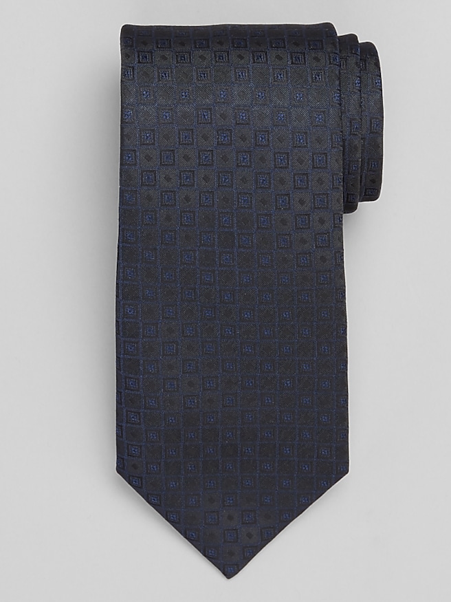 Calvin Klein Medallion Tie Navy