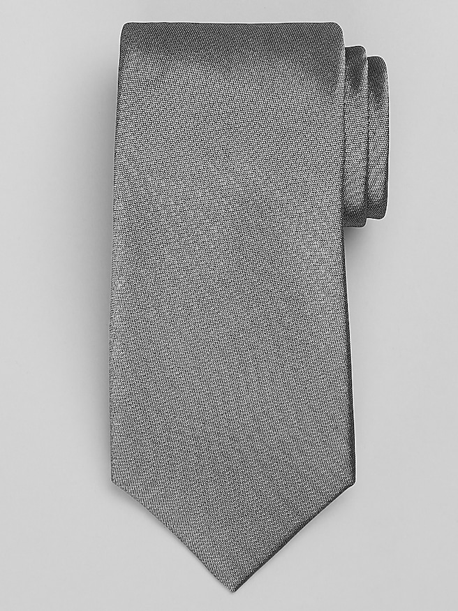 Calvin Klein Solid Tie Gray