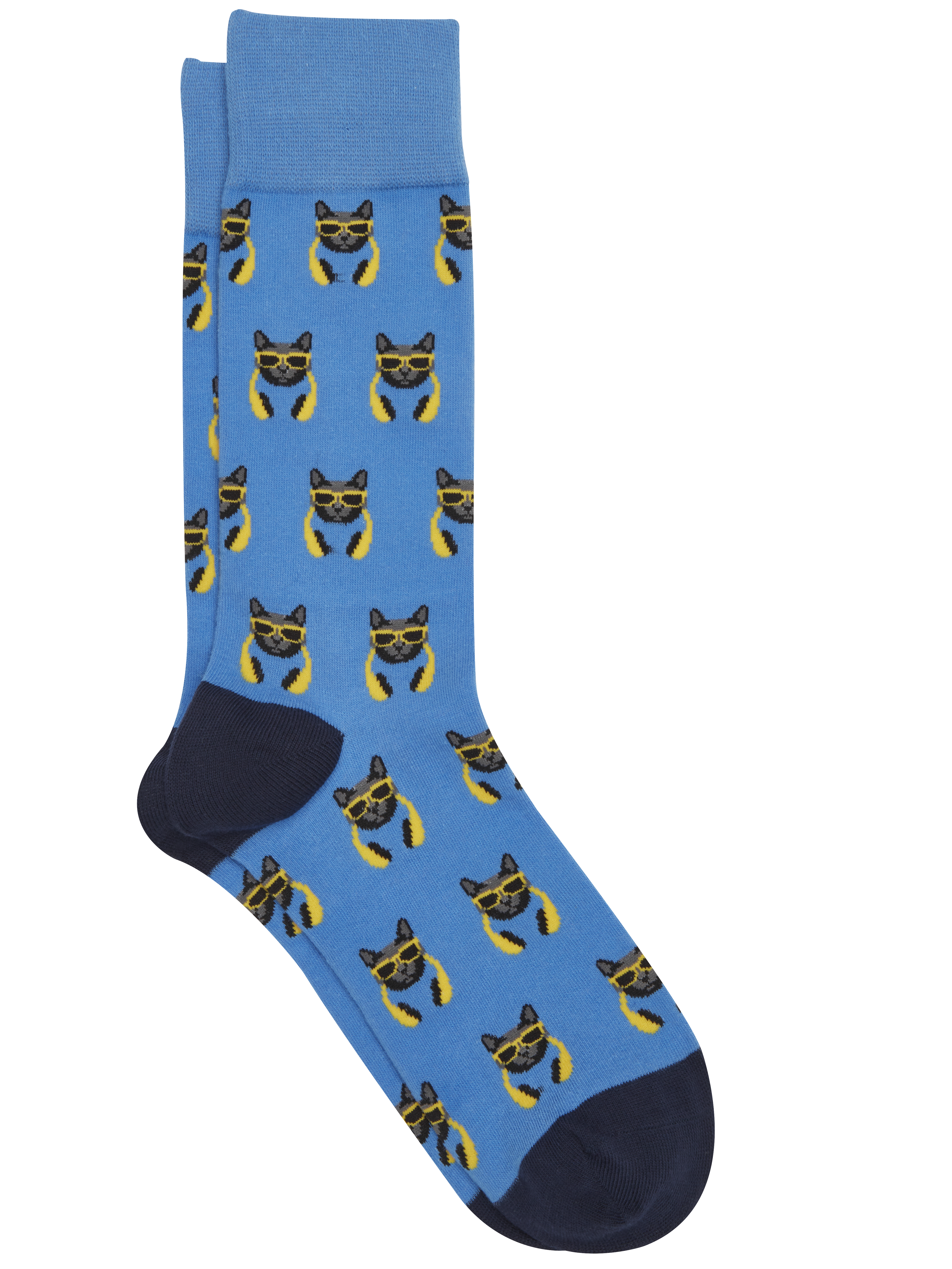 Cat Headphones Socks, 1-pair