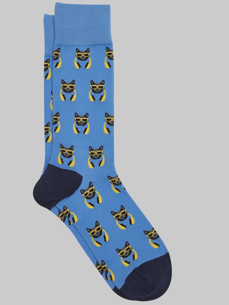 Egara Cat Headphones Socks, 1-pair