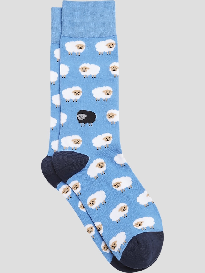 Egara Men's Black Sheep Socks, 1-pair , Marina / Blue