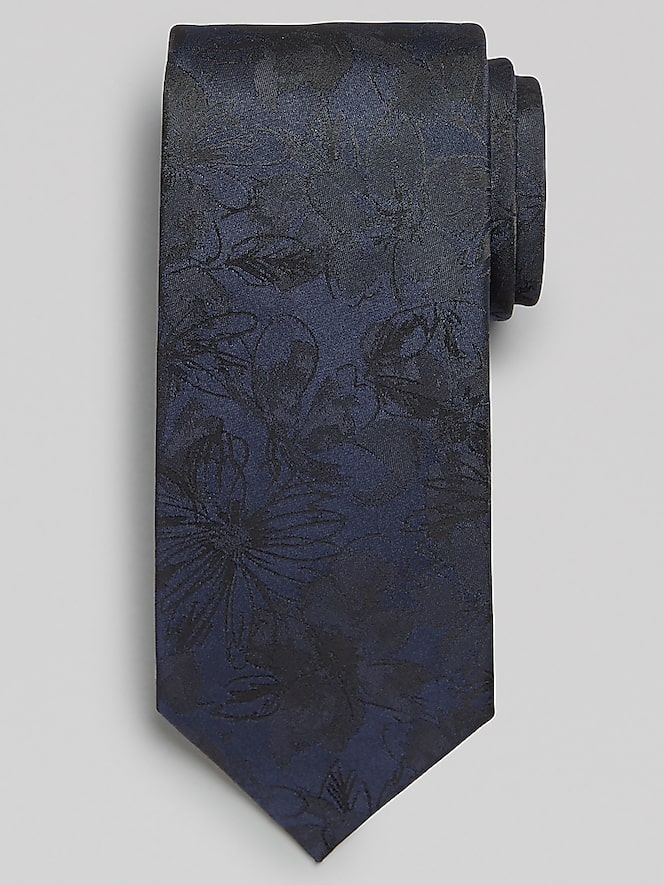 Calvin Klein Narrow Mackenzie Floral Tie
