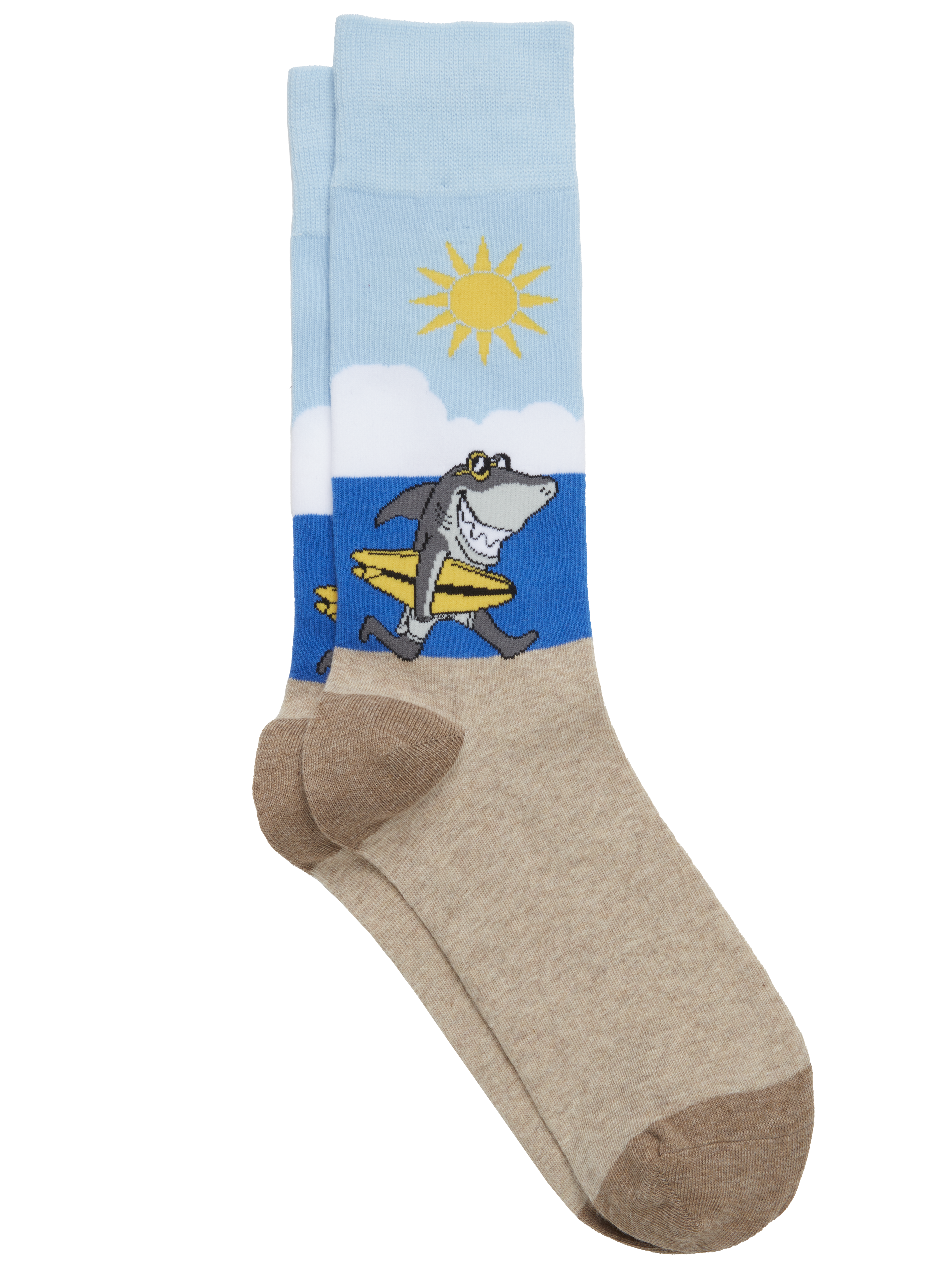 Surfing Shark Socks