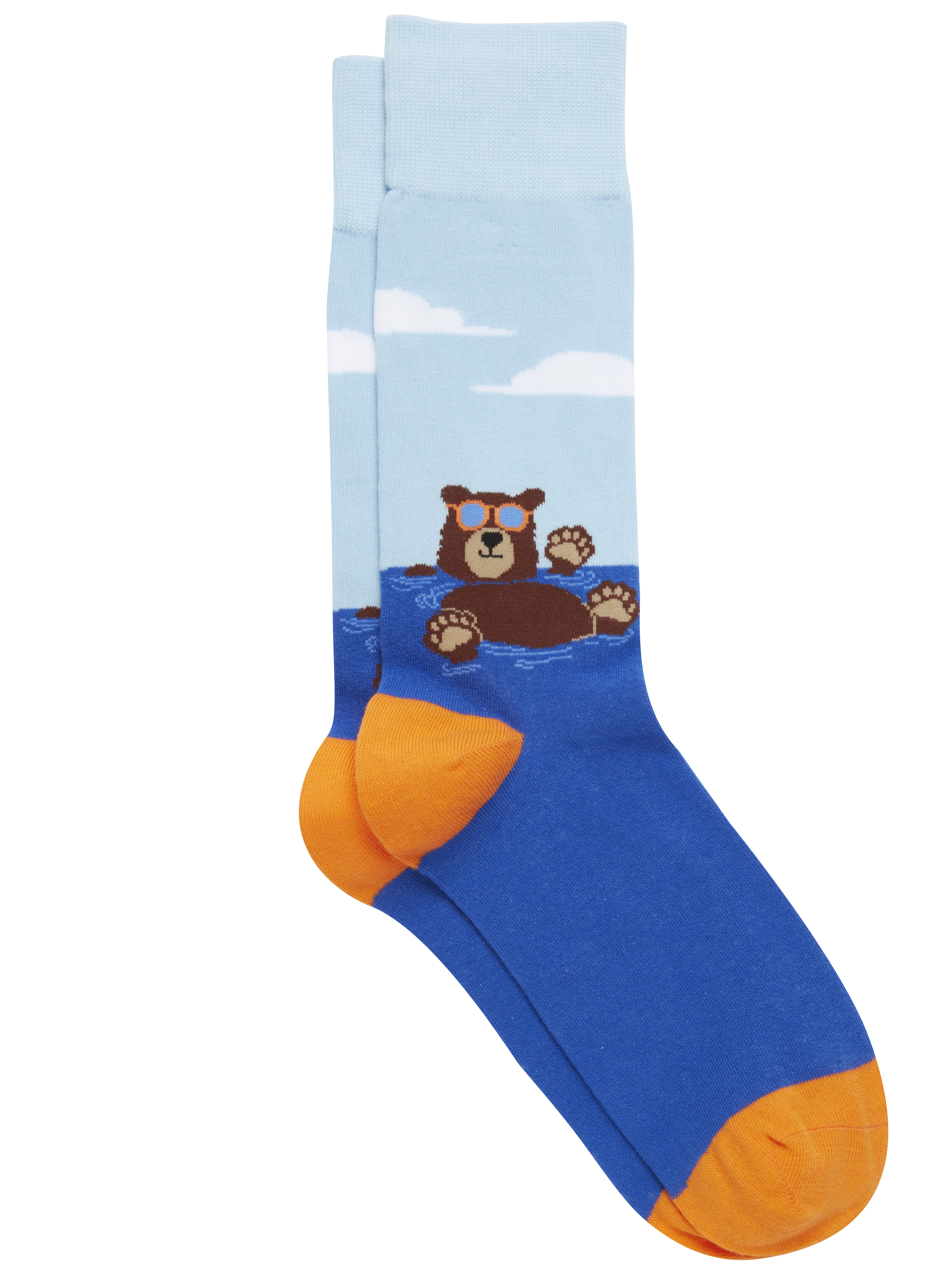 Bear Swim Socks, 1-pair