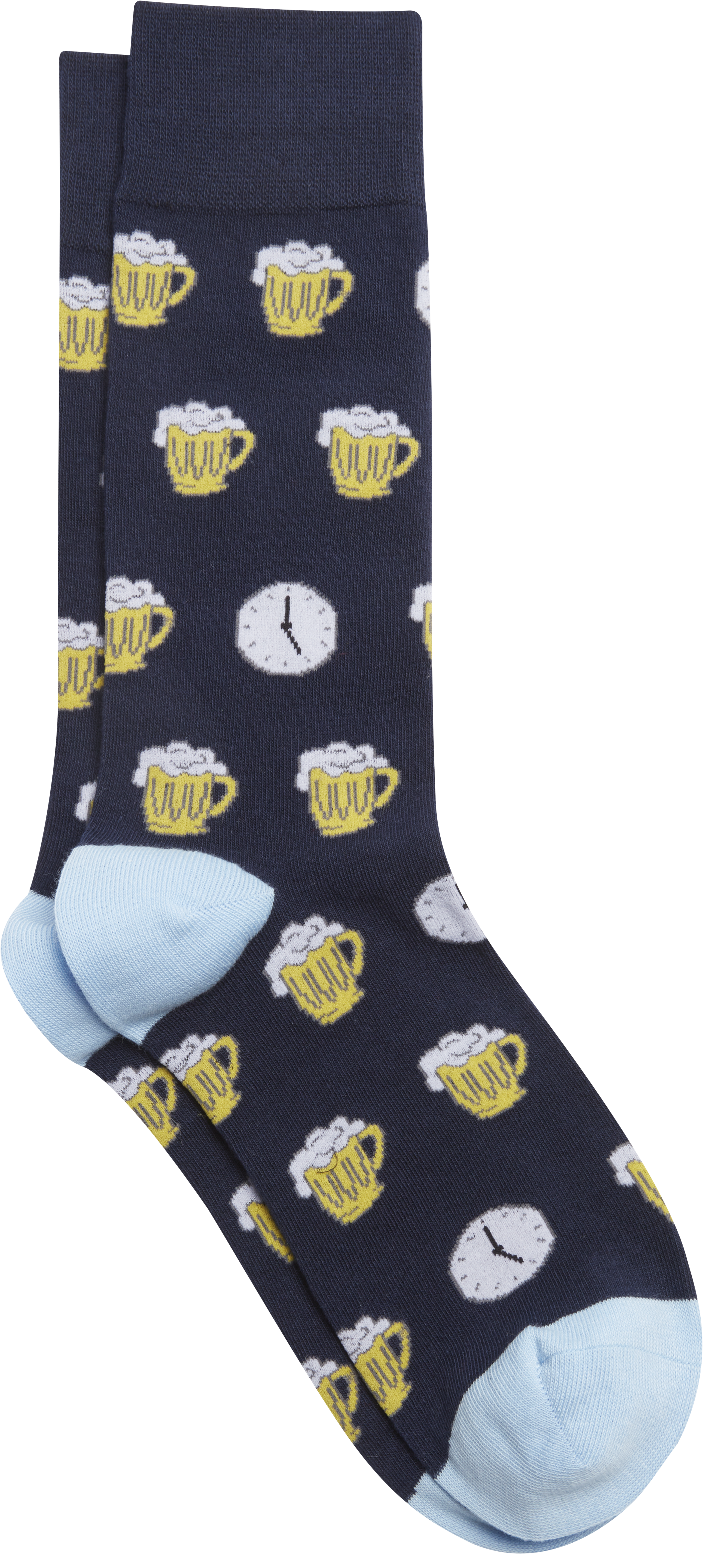 It's Five O'clock Somewhere Beer Socks, 1-pair