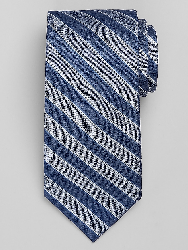 Calvin Klein Stripe Tie Navy
