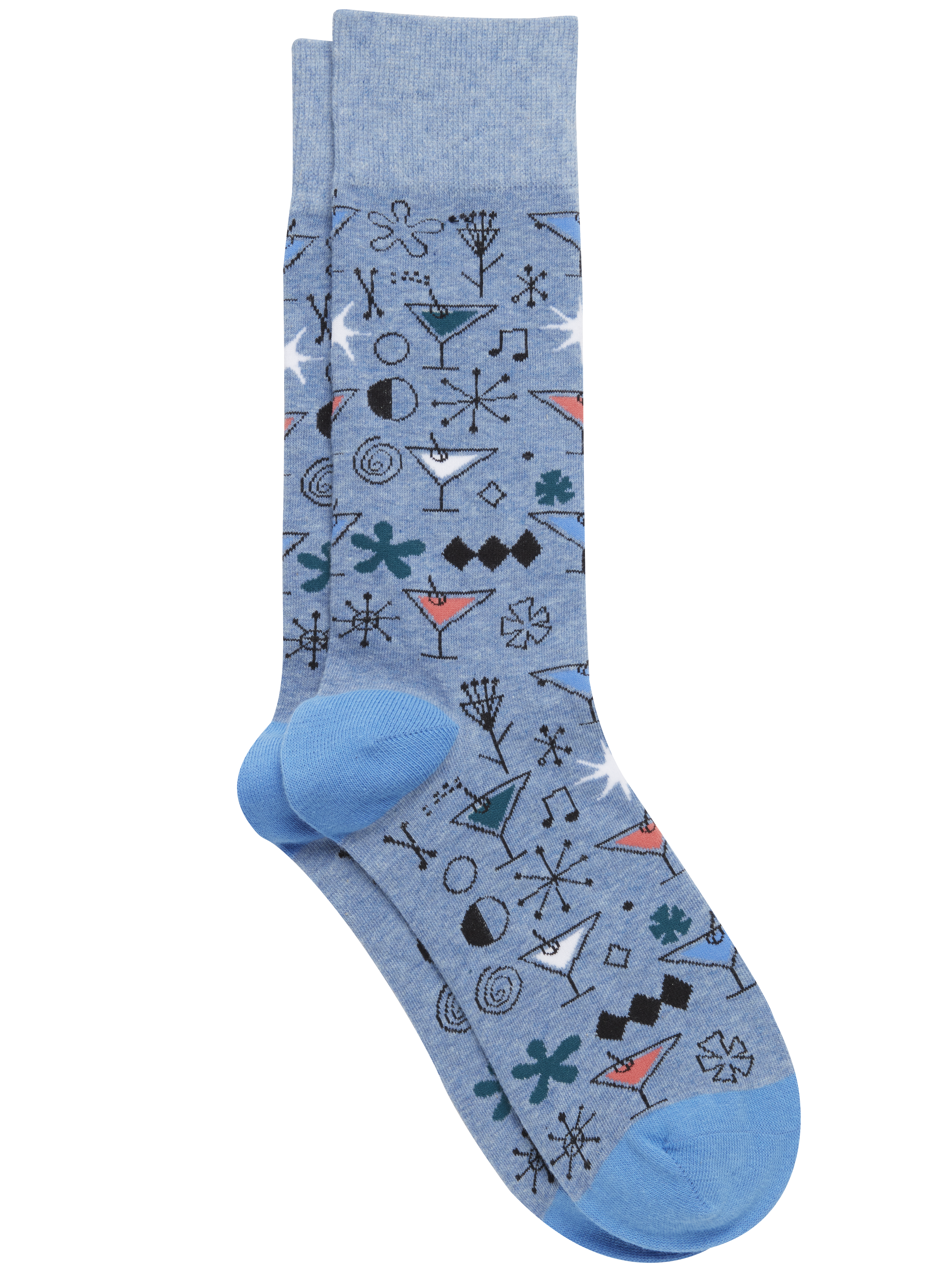 Comic Drink Socks, 1-pair