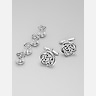 Pronto Uomo Intertwined Circle Cufflink & Stud Set