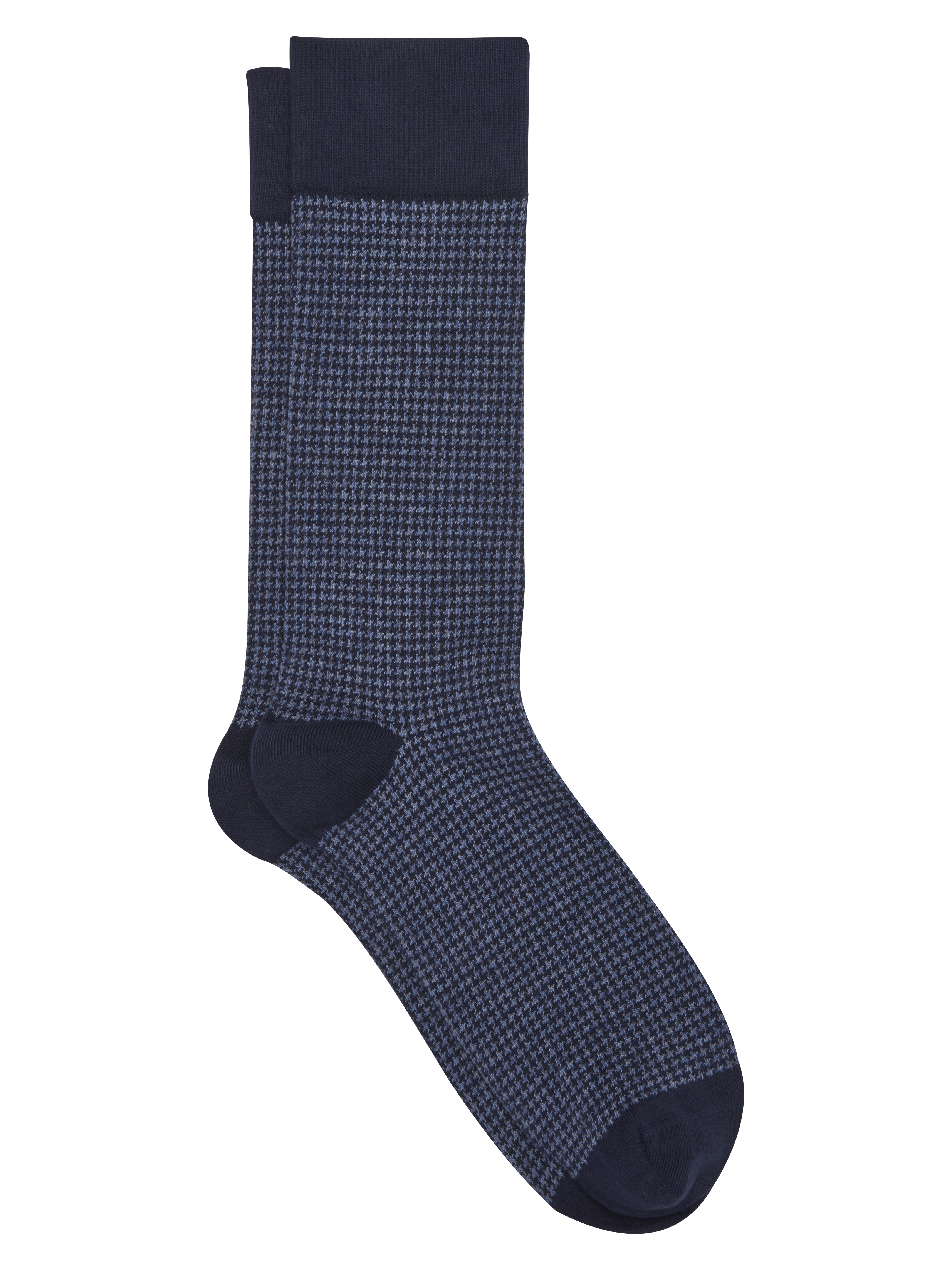 Houndstooth Socks, 1-pair