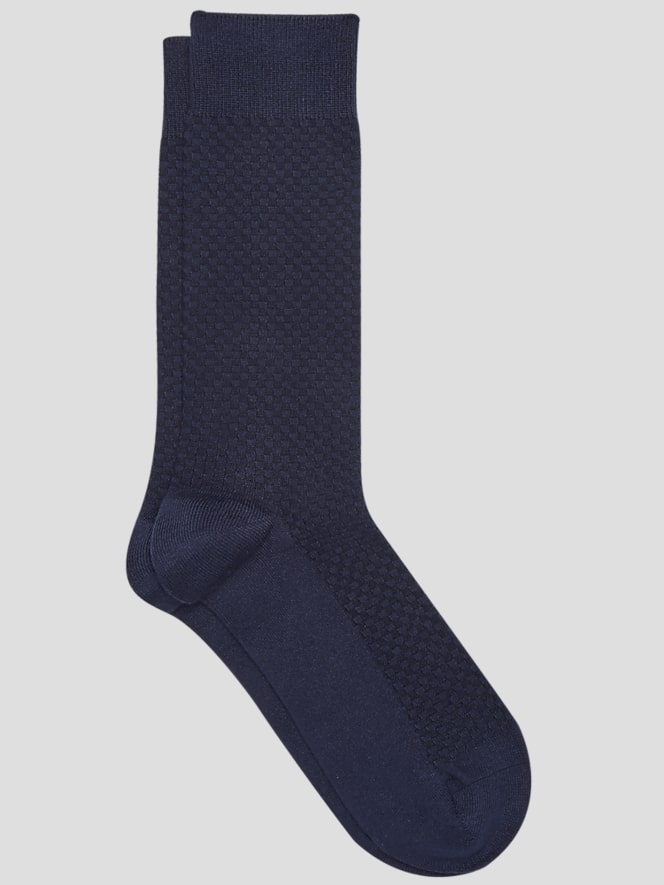 Egara Textured Block Socks, 1-pair