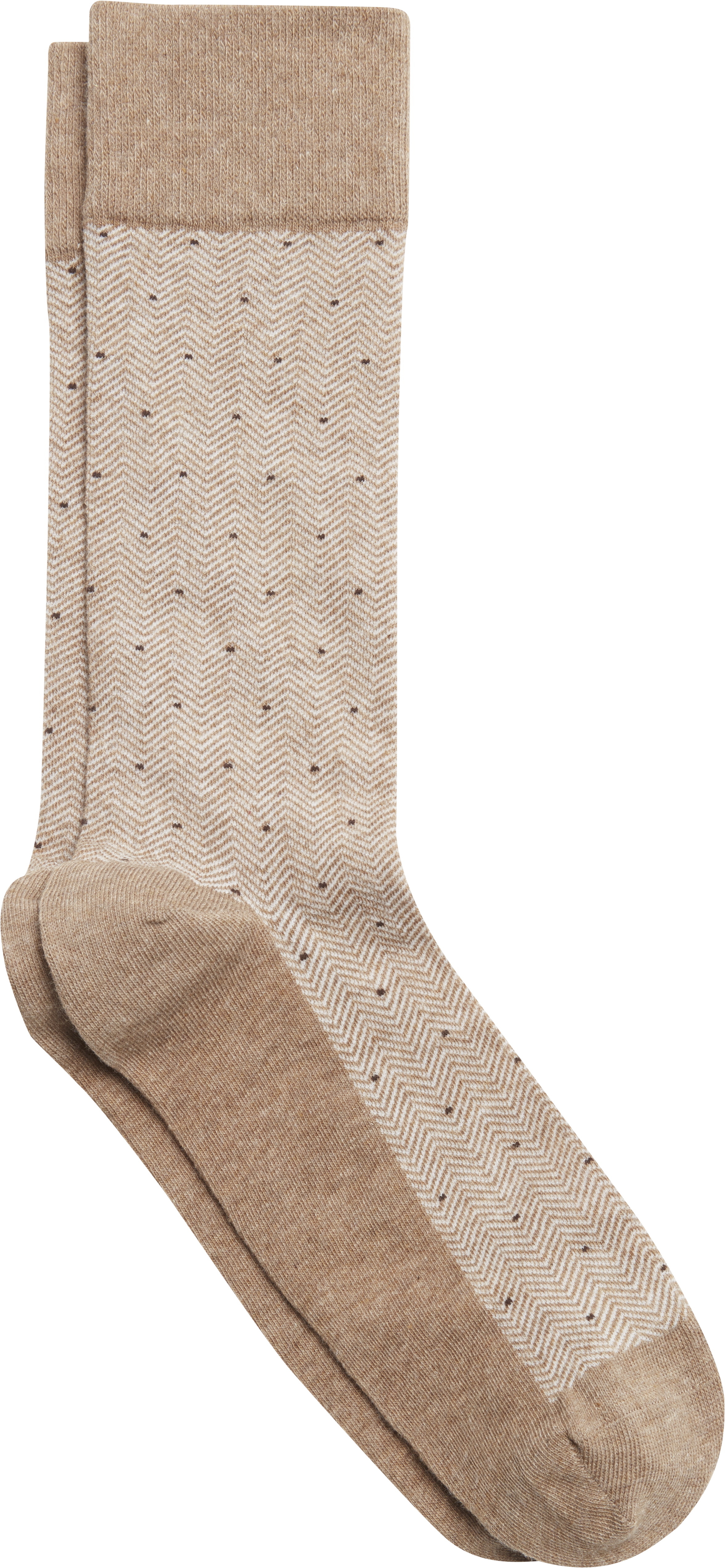 Chevron Pindot Socks, 1-pair