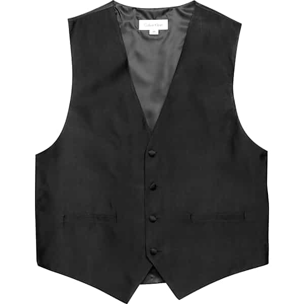 Calvin Klein Men's Formal Suit Vest Black - Size: XXL TMW860Z15002