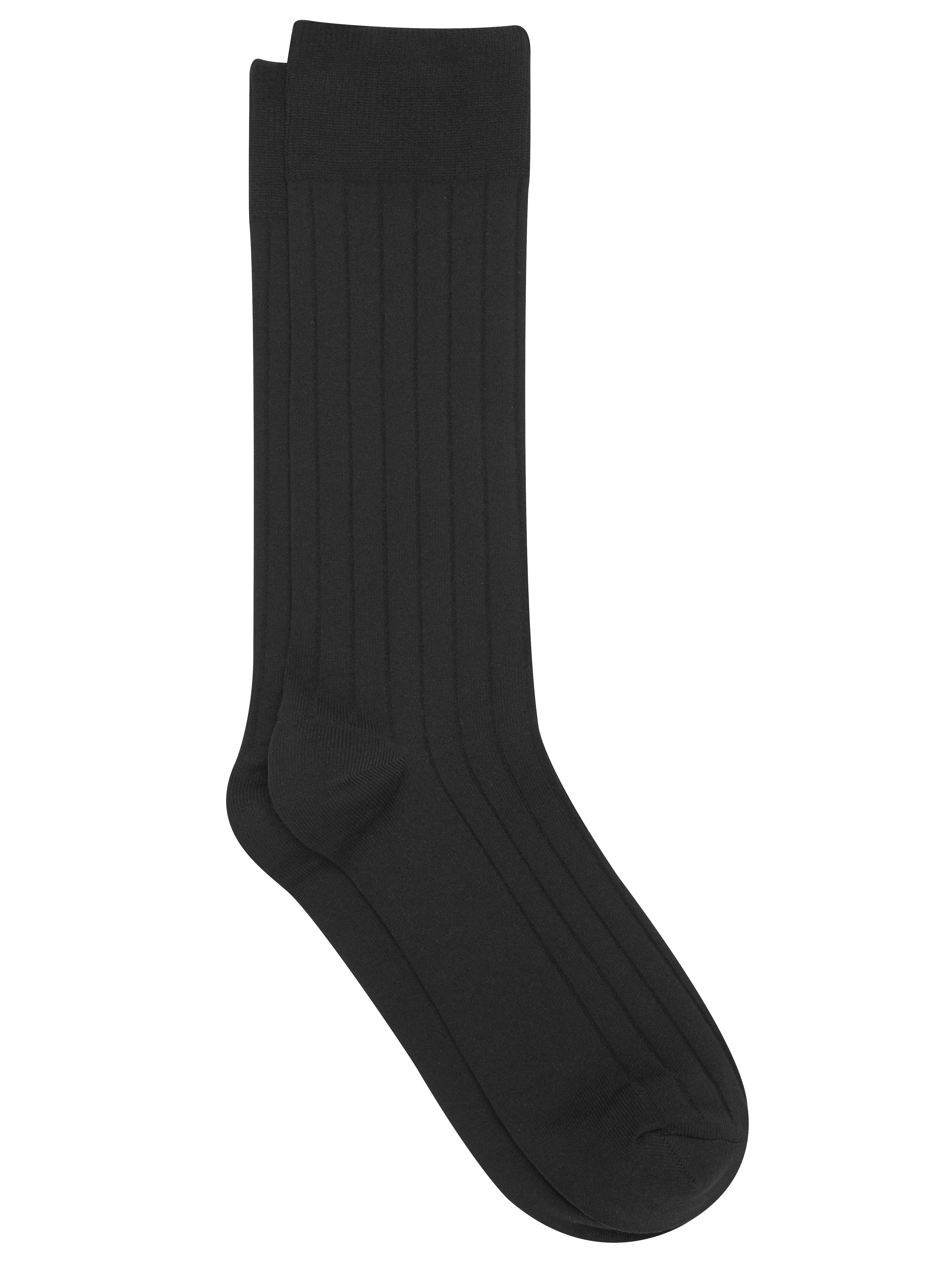 Lux Tux Ribbed Socks